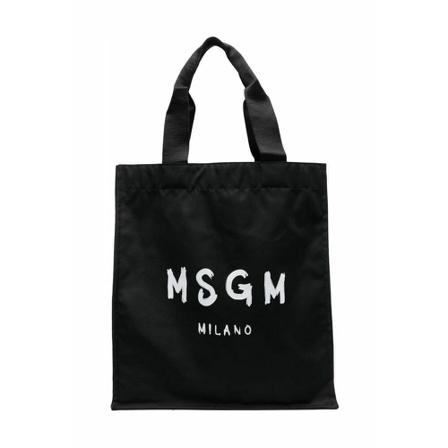 Msgm, Tote Bags Zwart, Dames, Maat:ONE Size