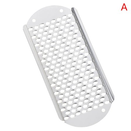 Fodfil i rustfrit stål, pedicure rasp, fjerner af død hud, spåner, udskiftningsfodfil, hælskrubber, peeling manicure