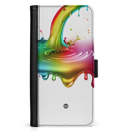 Bjornberry iPhone 15 Pro Fodral - Regnbågssplash