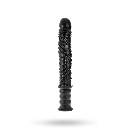King-Size Damocles Black 42 cm - Vuxen.se - Stor butt plugg, stor dildo