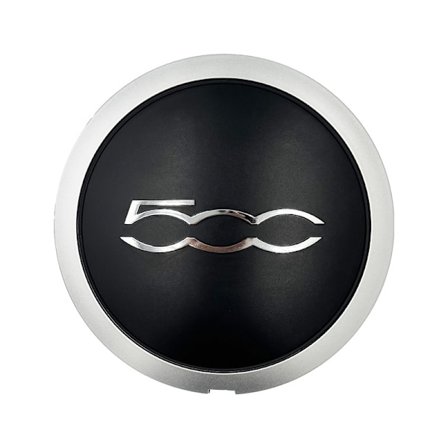 1 stk. 133 mm hjulkapsel til Fiat 500 hjul center hjulkapsler sæt 68078419AC 68078421AC støvdæksel sølv 51884863