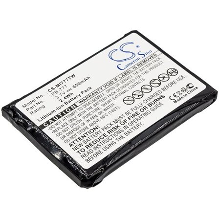 Batteri for Toveis-radio for Midland 777, PMR446+