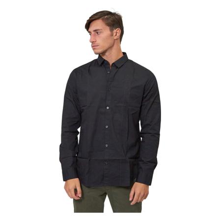 Armani Exchange Shirt , Zwart , Heren , Maat: L