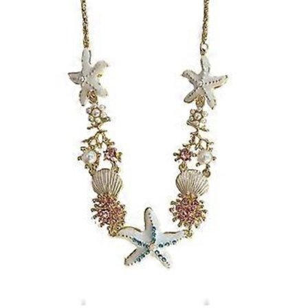 Strandsmycken delikat havspärlhalsband bekväma handledssmycken lämpliga för en marin inspirerad look vit (vit)