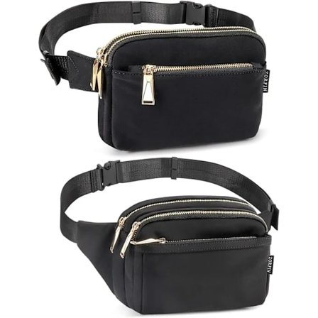 Fashionable Multi-Pocket Large Capacity Fanny Pack, Suitable for Travel, Festivals, Cycling, Running and Hiking