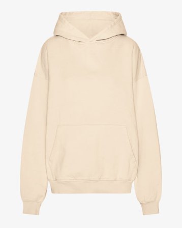 Organic Oversized Hood - Ivory White