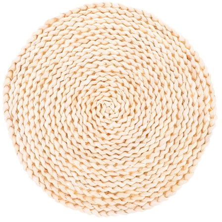 Store vevde spisebrikker Spisebord flettet spisebrikke Varmebestandig vev spisebrikker(32X32X1.2CM)