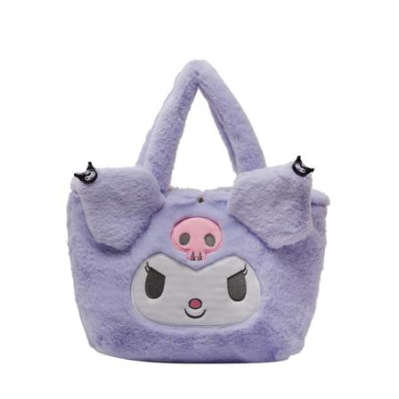 Kawaii Cinnamoroll Sanrio Plyschväska My Melody Anime Väskor Kt Cat Purin Dog Kuromi Plyschryggsäck för tjejer H Kulomi