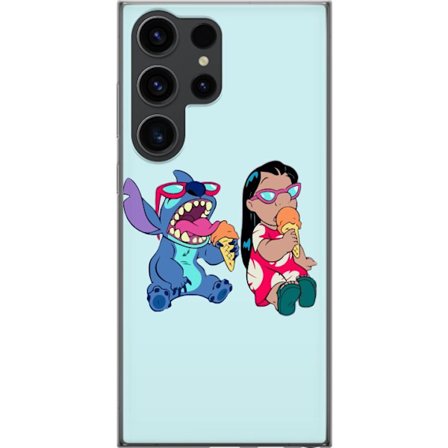 Kompatibel Mobilcover til Samsung Galaxy S24 Ultra Lilo & Stitch