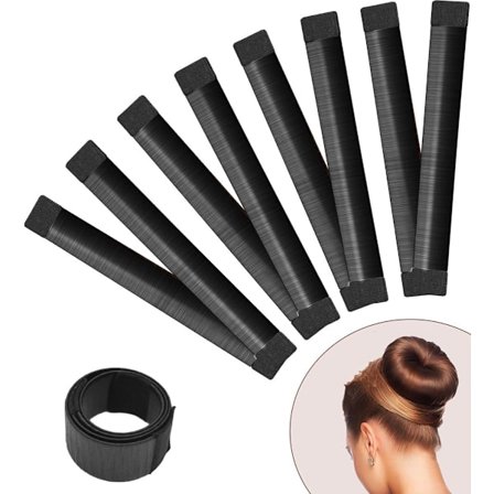 4-delt Hårknold Maker - Magisk Hårbånd - Til Børn & Kvinder - DIY Styler