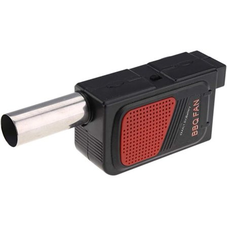 Luftblæser, bærbar elektrisk grillblæser til udendørs camping, picnic, grill, grilltilberedning