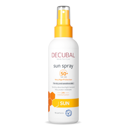 Decubal Sun solspray SPF 50+ 180 ml