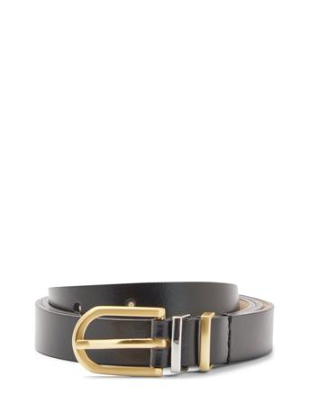 Zoe Belt 2 Cm-Zl Belte Svart HUGO*Betinget Tilbud
