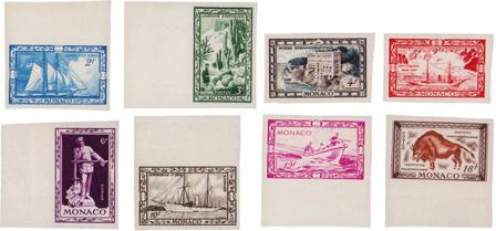 Monaco - YT ND324-331 - Utakket - Postfrisk