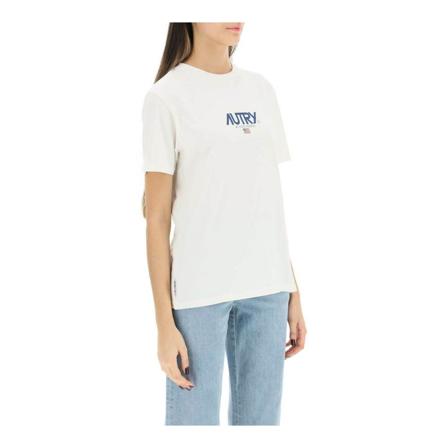 Autry T-Shirts Hvid, Dame, Størrelse: L