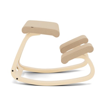 Varier Furniture Variable - Brown Wool - Natural base