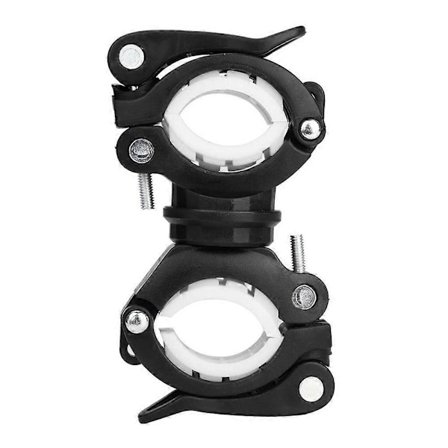 Cykel Forlygte Lommelygte Klemmebeslag 360 Graders Rotation Lommelygteholder
