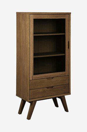 NORDFORM - A-Line-vitriinikaappi - Ruskea - Kaapit - - Homeroom