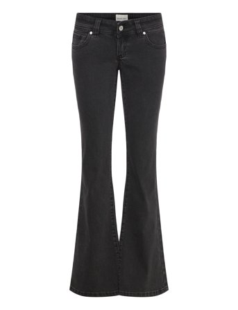 ABRAND | 00 Super Low Kick Tall Sophie Washed Black | W23