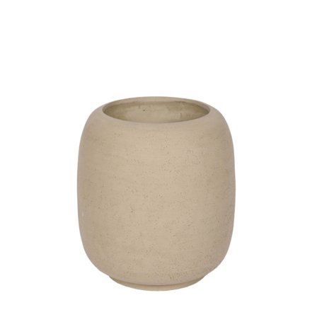 Plantekasse 32,5x32,5x37cm MgO Beige – Holdbar & Elegant