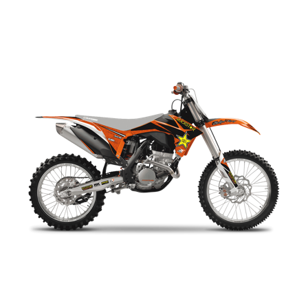 Stickerset Blackbird Rockstar Energy - KTM 500 EXC-F 2014-2016