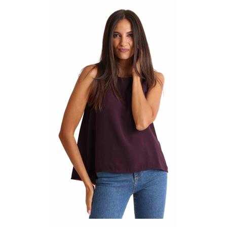 Maliparmi Sleeveless Tops Lilla, Dame