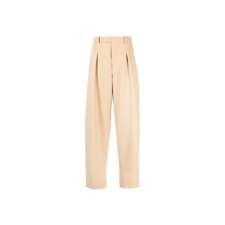 Wardrobe.nyc, Wide Trousers Geel, Dames, Maat:S
