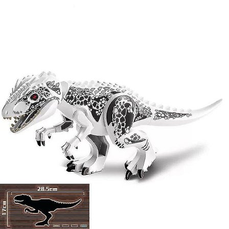 36 Style Big Jurassic Dinosaur World Spinosaurus Ankylosaurus Dino Building Block Moc Model Diy Bricks Educational Toys Gift