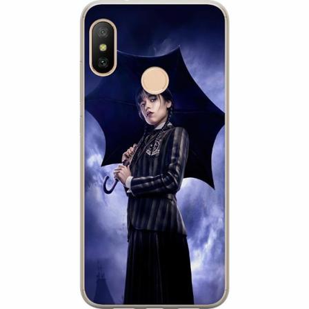 Xiaomi Redmi 6 Pro Genomskinligt Skal Wednesday Addams