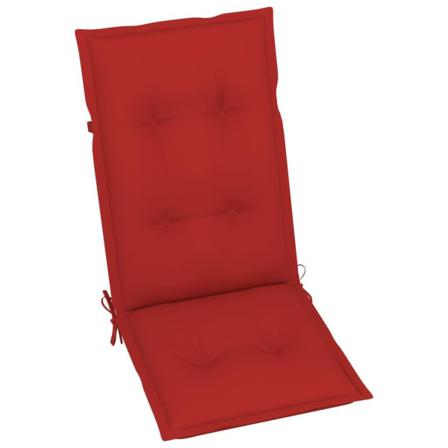 Vidaxl Dynor För Trädgårdsstolar 2 St Röd 120x50x7 Cm Röd