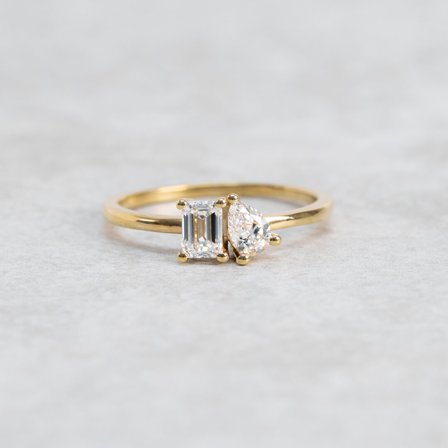 Förlovningsring Strandglim, 18K rödguld - Förlovning- och vigselringar