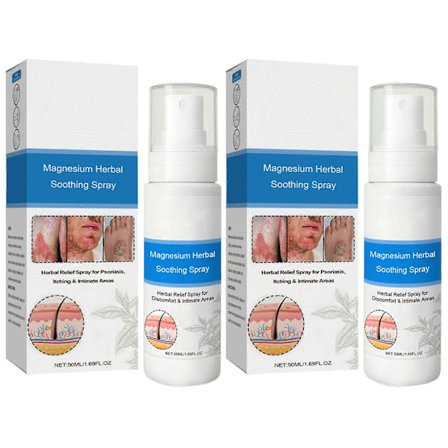 Bærbar Psoriasis Behandlingsspray Anti-Kløe Multi-Symptom Psoriasis Flydende Hudplejeprodukter