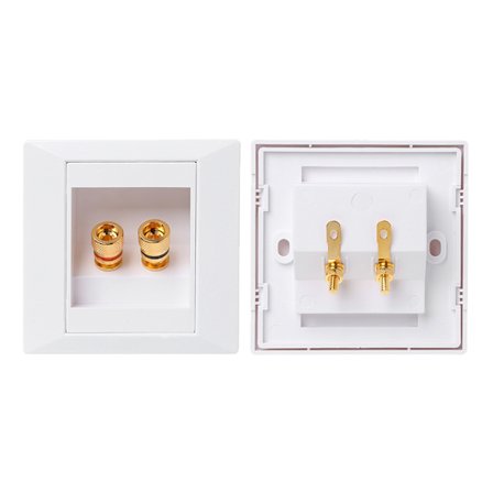 Vägguttag o Videopanel Högtalare Kopplingsdosa Power