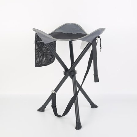 Bærbar sammenleggbar campingstol fiske fotturer reise utendørs Chai
