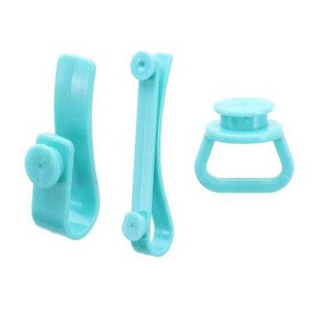 3 kpl/ set Laukut Koukut Tarvikkeet Bogg Bag Koukku SININEN Blue