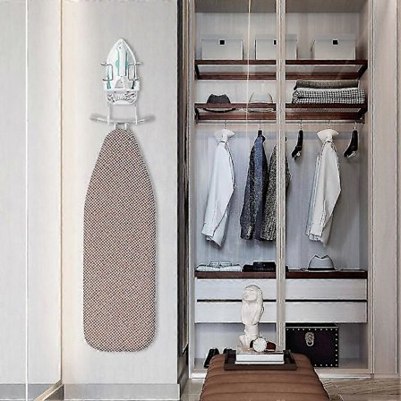 Veggmontert Slitesterk Kraftig Plassbesparende Strykebrett for Hjemmet - Yvan