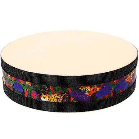 Perkusjons tromme, bølgetromme, nybegynner trommemusikk perkusjonsinstrument (20.50X20.50X5.50CM, som vist på bildet)