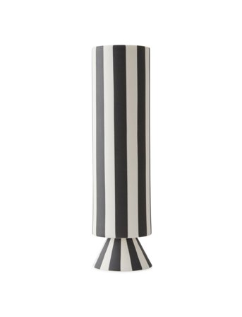 OYOY Living Design Toppu Vase - High - White - H22.7CM