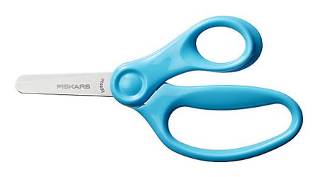 FISKARS Barnesaks turkis 13cm 6 år