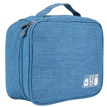 Elektronisk tilbehørsoppbevaringsveske, Vanntett elektronisk organizer Multifunksjonelle elektronikk-tilbehørsetuier Kabeloppbevaringsveske for reiser