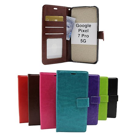 Crazy Horse Wallet Google Pixel 7 Pro 5G