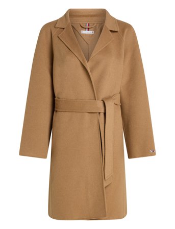 Tommy Hilfiger | Reg Df Wool Belted Coat | 44