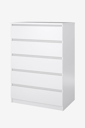 Tvilum - Naia Kommode 5 skuffer - Pakke - Hvid - Kommoder - Fra Homeroom