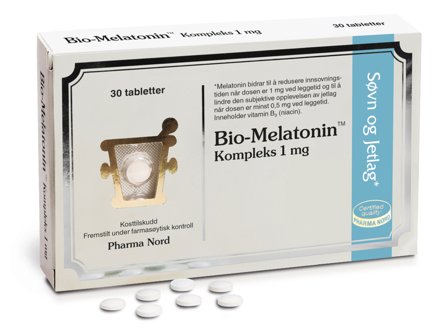 Pharma Nord Bio-Melatonin Kompleks 1 mg, 30 stk.