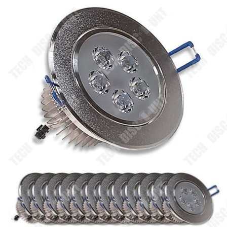 LED-alasvalo - TD - LEDVero - 5W - Lämmin Valkoinen - Himmennettävä - Energiansäästö