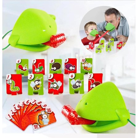 Froskekamp Blåsespill - 2 spillere tung utfordringsmaskeleke for barn og familie moro_TF_TF