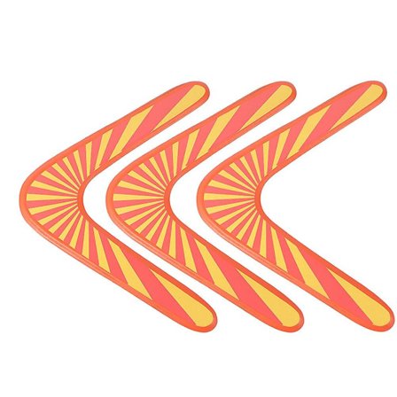 3 stk. Kreative Barne Boomerang Leker Boomerang Leker for utendørs bruk - Perfekt