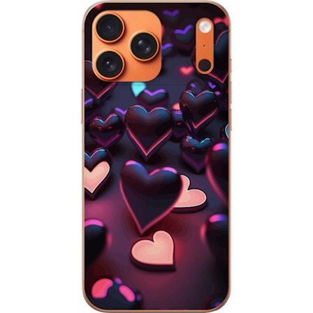 Yhteensopiva Puhelinkuori Apple Apple iPhone 17 Pro Max KeskiyönSydämet