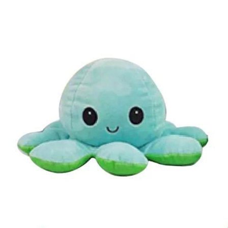 Ny dubbelsidig bläckfiskdocka Flip Doll Söt Flipped Octopus Doll Double Face