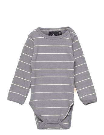 Bodystocking Bodies Long-sleeved Grå Petit By Sofie Schnoor